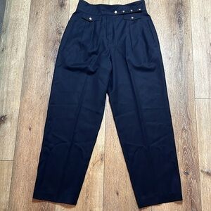 Vintage Escada by Margaretha Ley Black High Waist Sailor Pants RTM